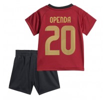 Belgia Lois Openda #20 Koszulka Podstawowa dzieci ME 2024 Krótki Rękaw (+ krótkie spodenki)
